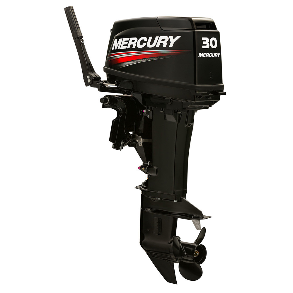 Motor fuera de borda Mercury 30HP 2 tiempos Mando popero pata larga